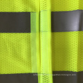 ANSI107 yellow Mesh cheap motocycle safety vest with standard reflective tape